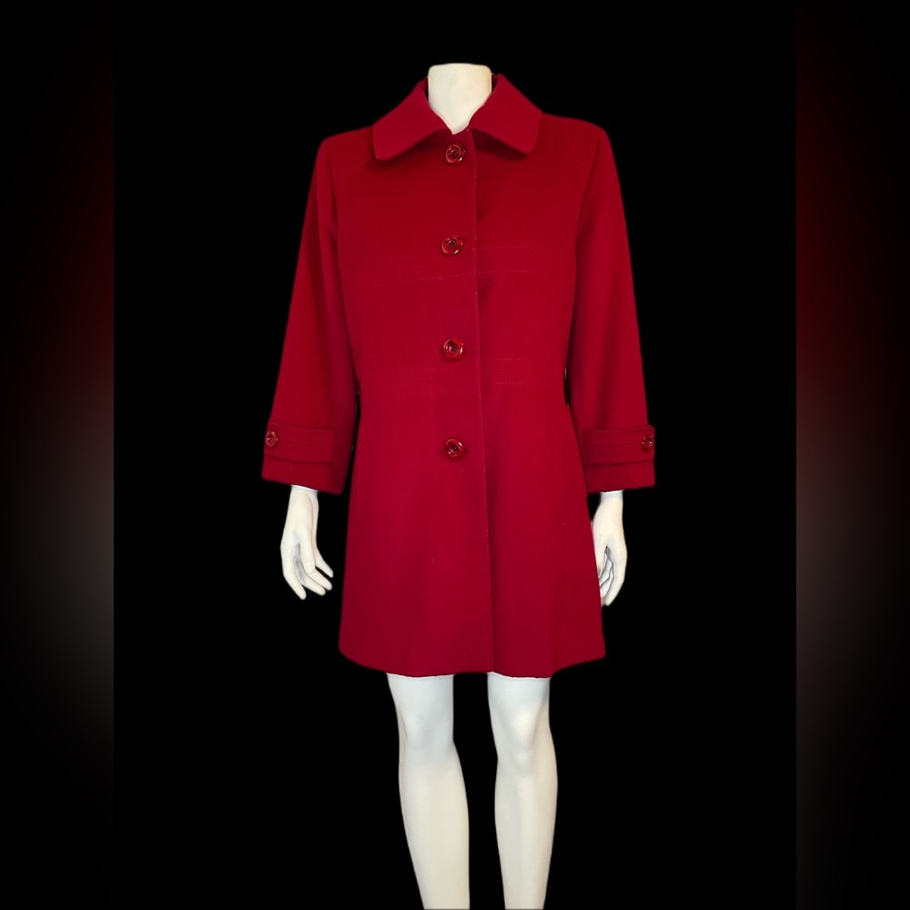 Vintage Forecaster of Boston Wool Coat - Red